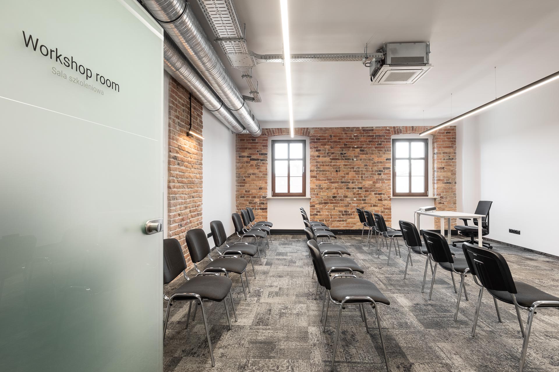 Sala szkoleniowa warsztatowa — do 30 osób, Cluster Katowice